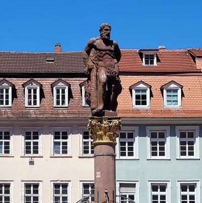 deutschland/heidelberg/marktplatz