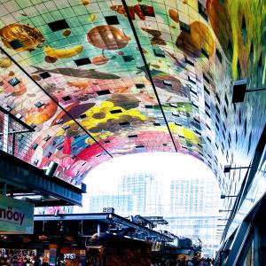 nederland/rotterdam/markthal