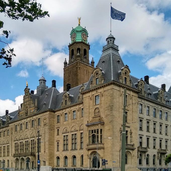 nederland/rotterdam/stadhuis