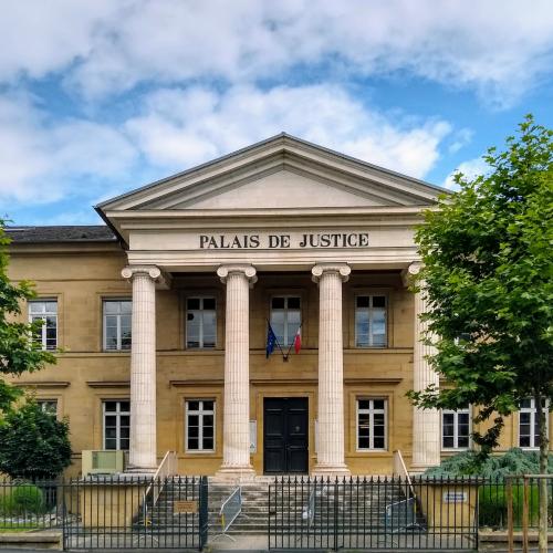 Palais de justice.