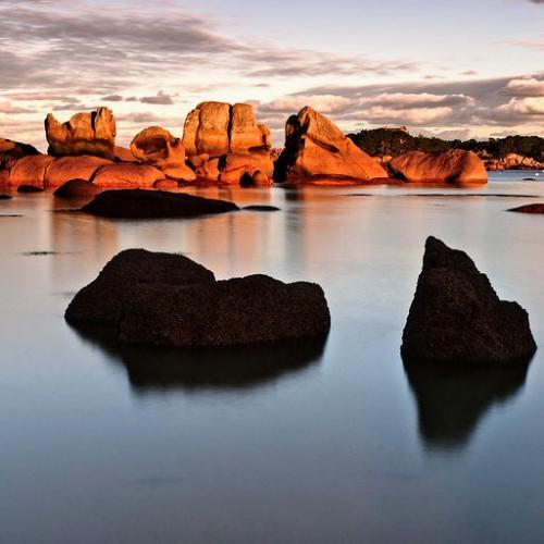 Côte de Granit rose.